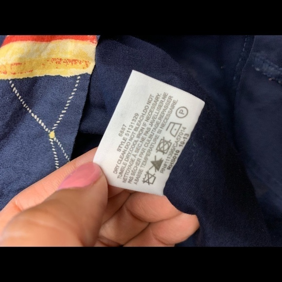 Tory Burch A-line navy skirt - Picture 6 of 6